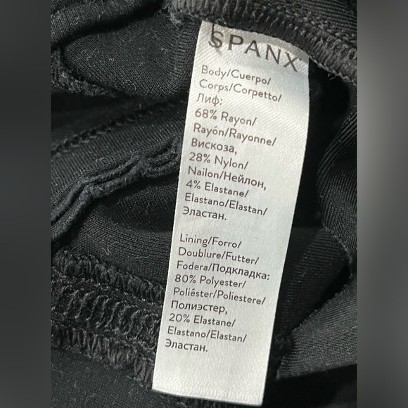 Spanx The Perfect Pant Slim Straight Black size M - Picture 11 of 12